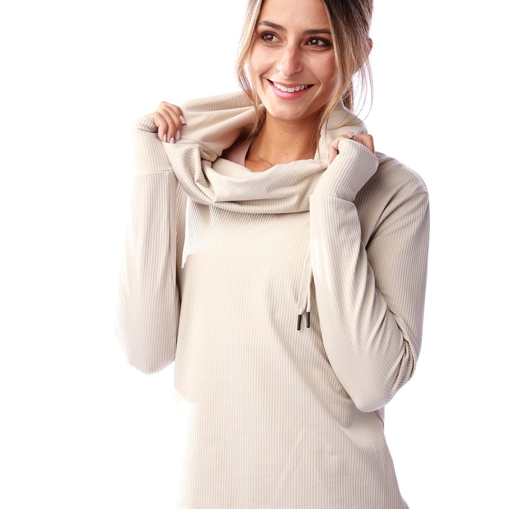 Linc Active Comfort Cowl Neck Top